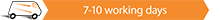 Delivery in 7-10 working days