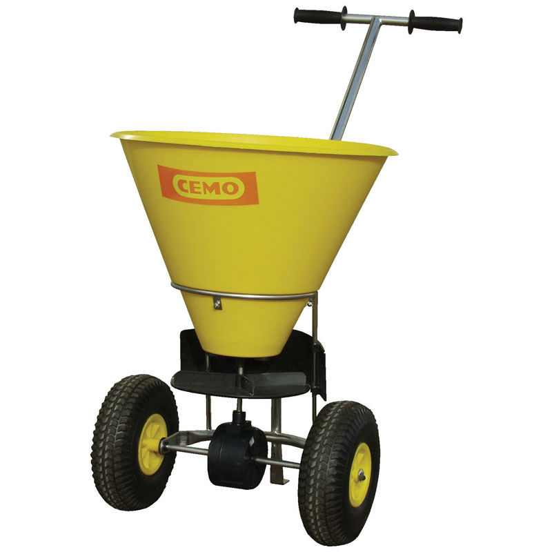 Stainless Steel Salt Spreader 35ltr capacity - 1-4m spread - ESE Direct