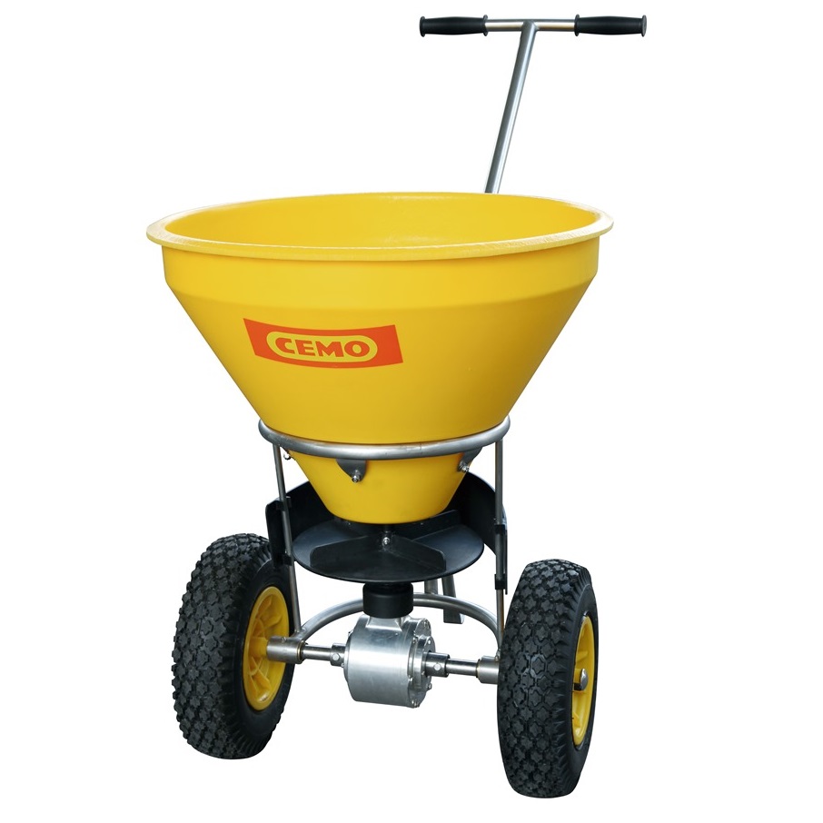 Hand Push Salt Grit Spreader 50ltr capacity - 1-4m spread 10020 - ESE