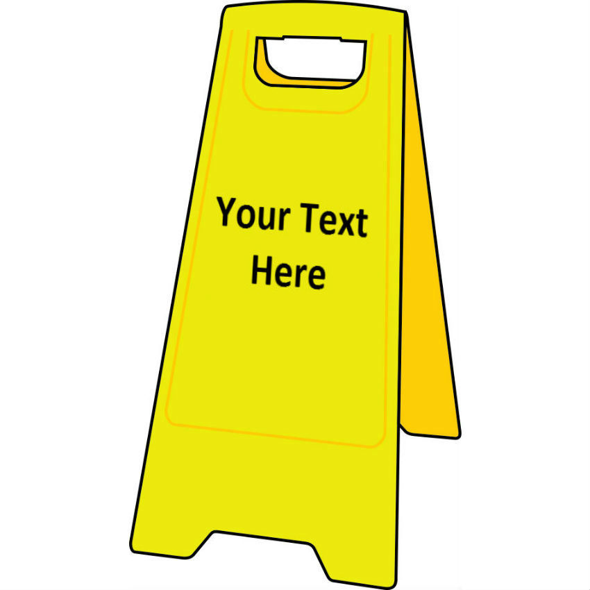 Custom Floor Sign Stand ESE Direct