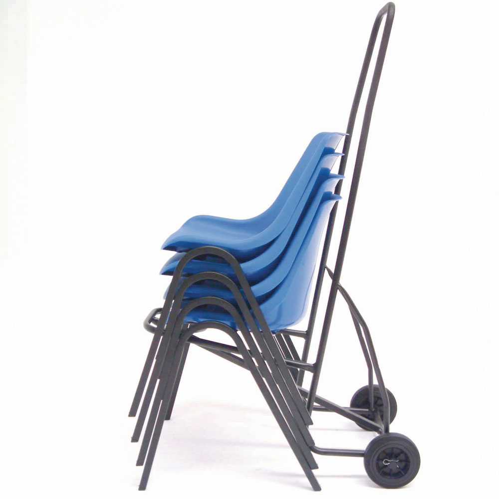  Chair Trolley with Rubber Wheels