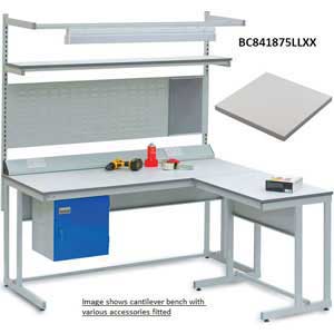 BC Cantilever Workbench with ESD Lamstat Worktop