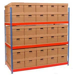 Racking Archive Storage Including Boxes - ESE Direct