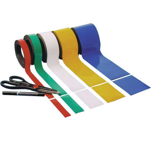Write on / Wipe off Magnetic Racking Strip