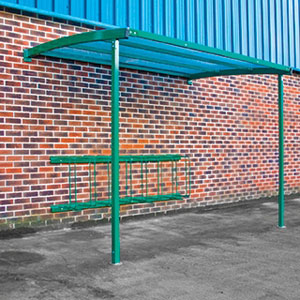 Starter Wall Mounted Cycle Shelter