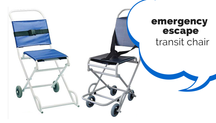 Emergency escape chairs