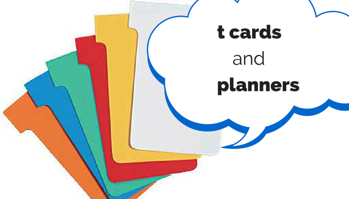 t cards and t card planners