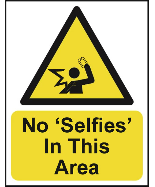 No Selfies In This Area