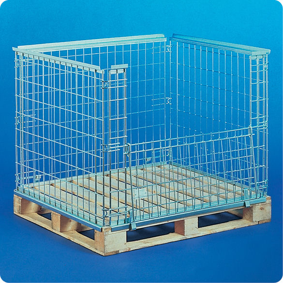 Stackable Mesh Pallet Cages ESE Direct