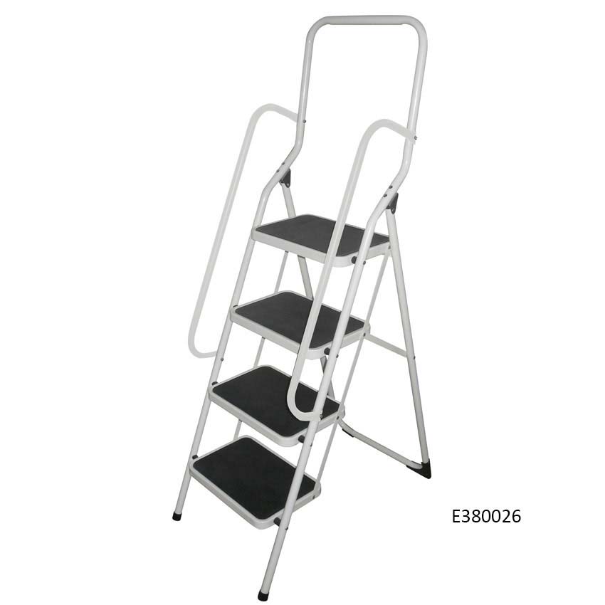 Folding Step Stool With Handrail - Ese Direct