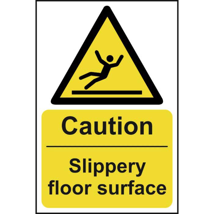 Danger Slippery Surface Sign Ese Direct