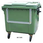 Wheeled Recycling Container with Drop Front - 660ltr or 1100ltr
