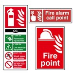 Picture of Fire Extinguisher Signs