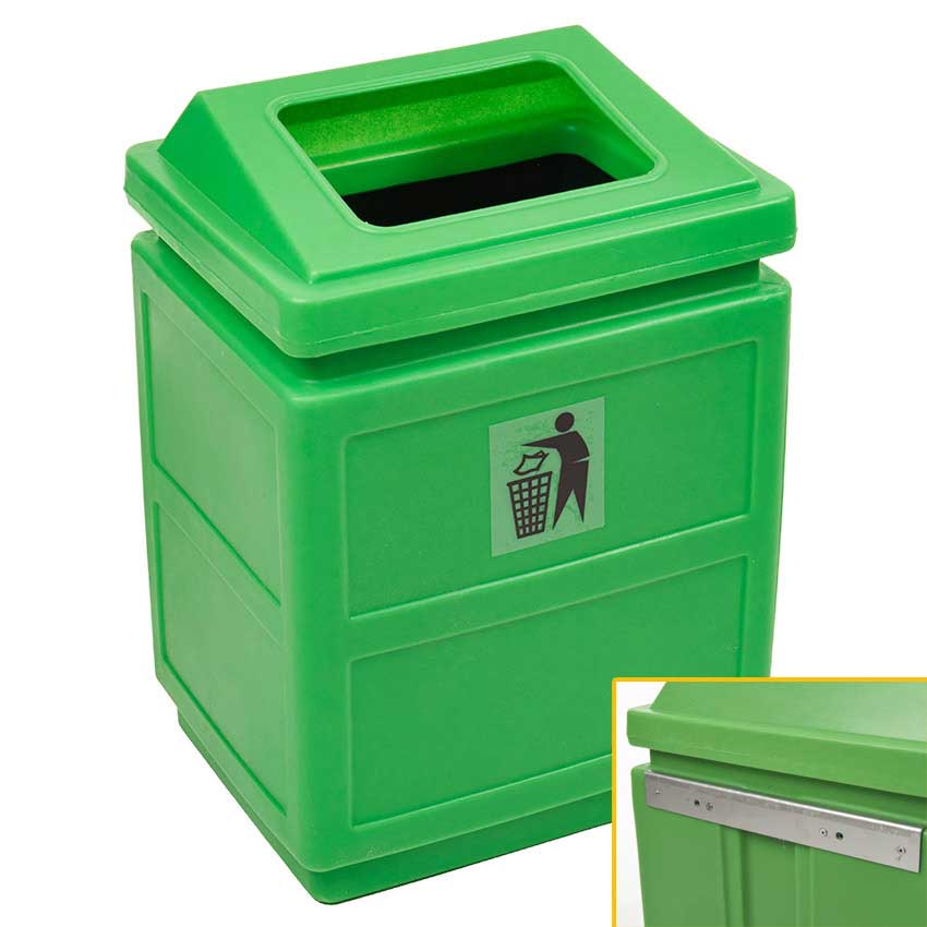 Wall Mounted Litter Bins Apollo Bins & Orbit Bins Rubbish Bin ESE Direct