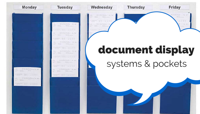 document display systems and pockets