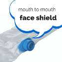 Mouth to Mouth Face Shield