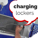 Take Charge With Our Charging Lockers