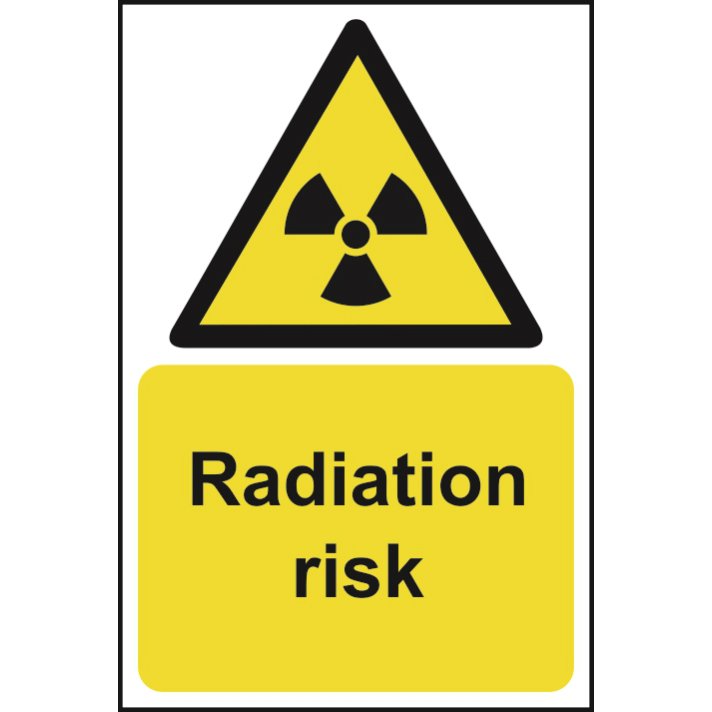 Radiation Risk Sign - ESE Direct