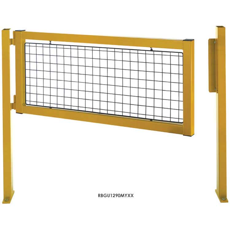 Hinged Gates for Pedestrian Safety Barriers