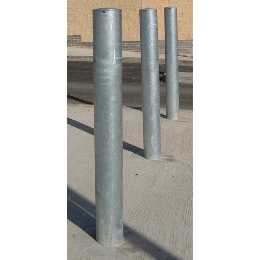 Heavy Duty Fixed Galvanised Bollards