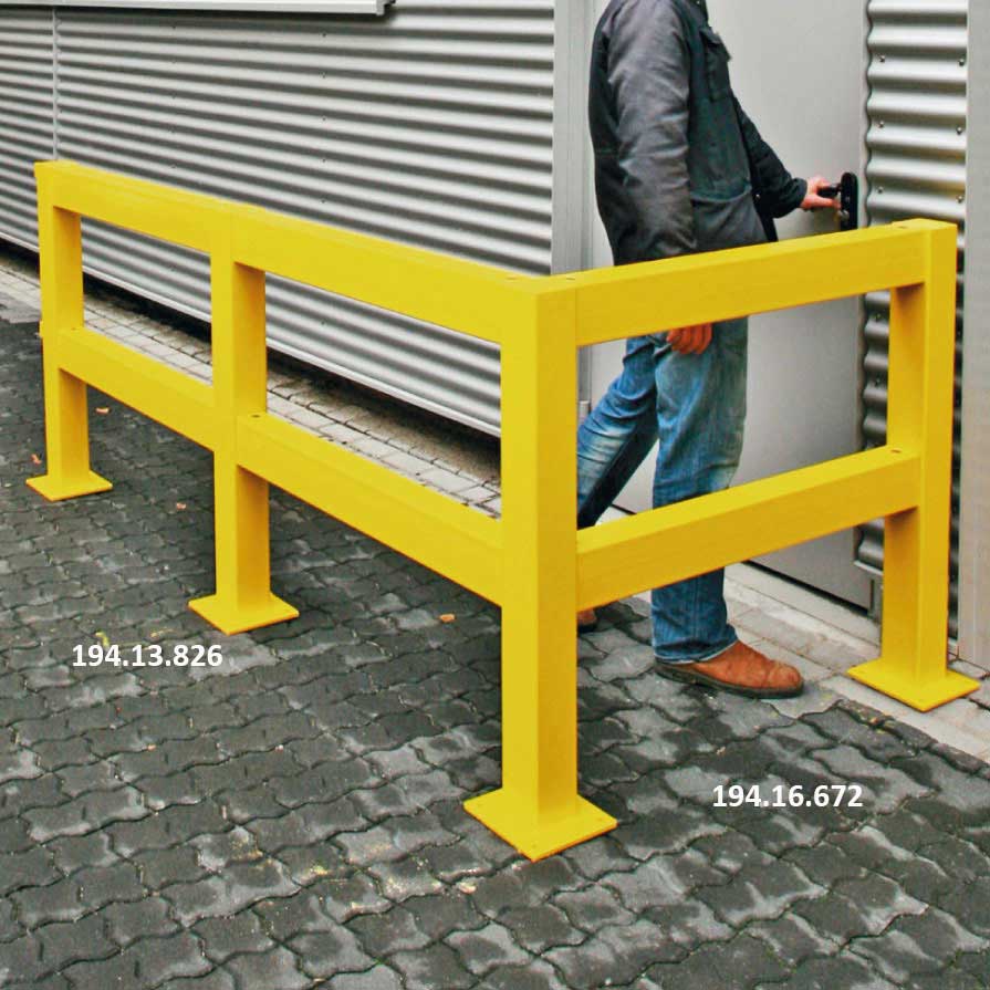 Heavy Duty Impact Protection Railing