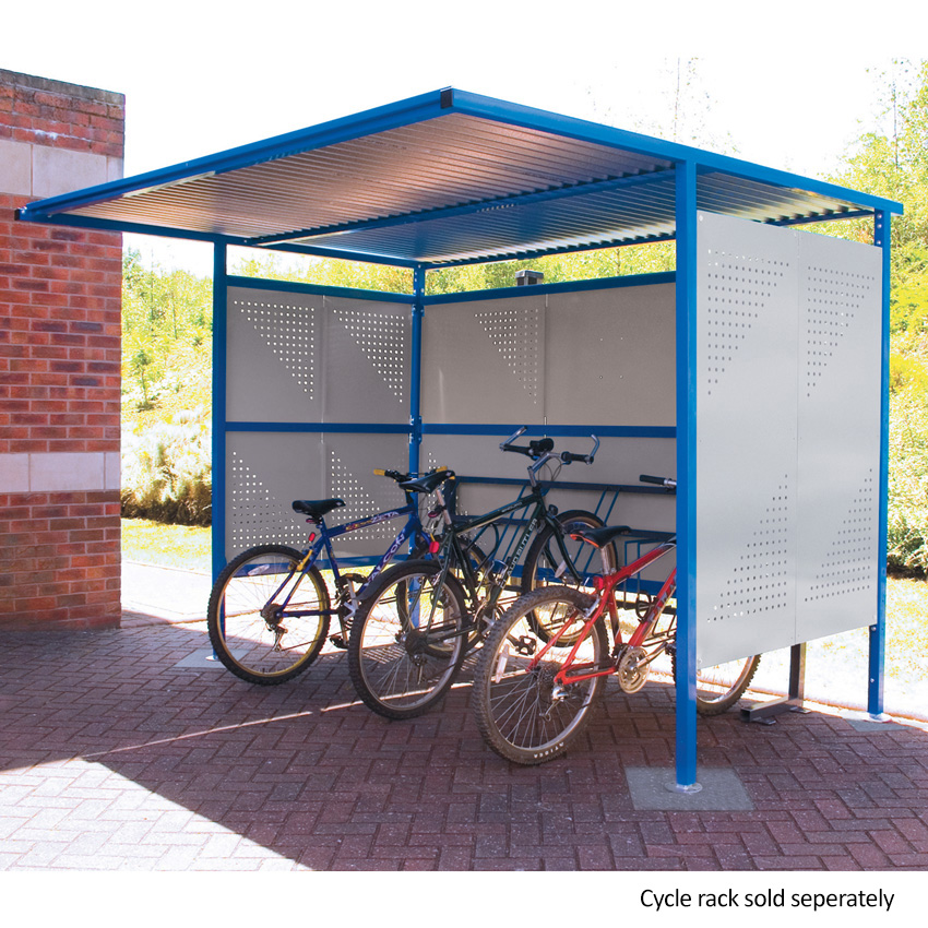 Traditional Cycle Shelters - 2450mm Wide, 1900mm Deep