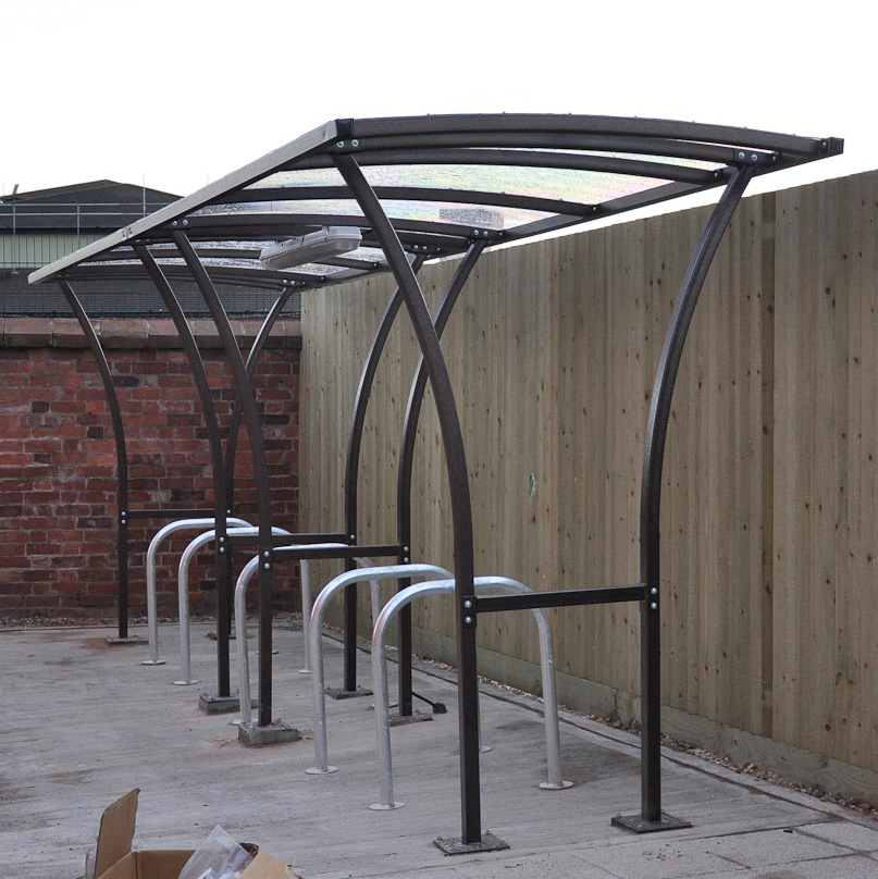 Centred Tintagel cycle shelter