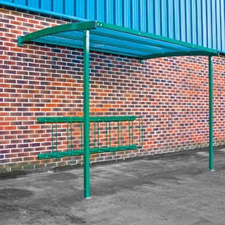 Starter Wall Mounted Cycle Shelter