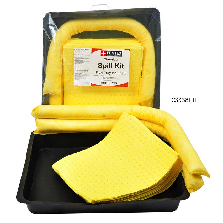 Chemical Spill Kits With FlexiTrays ESE Direct
