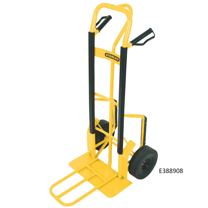 Heavy Duty P Handle Sack Truck With Puncture Proof Tyres