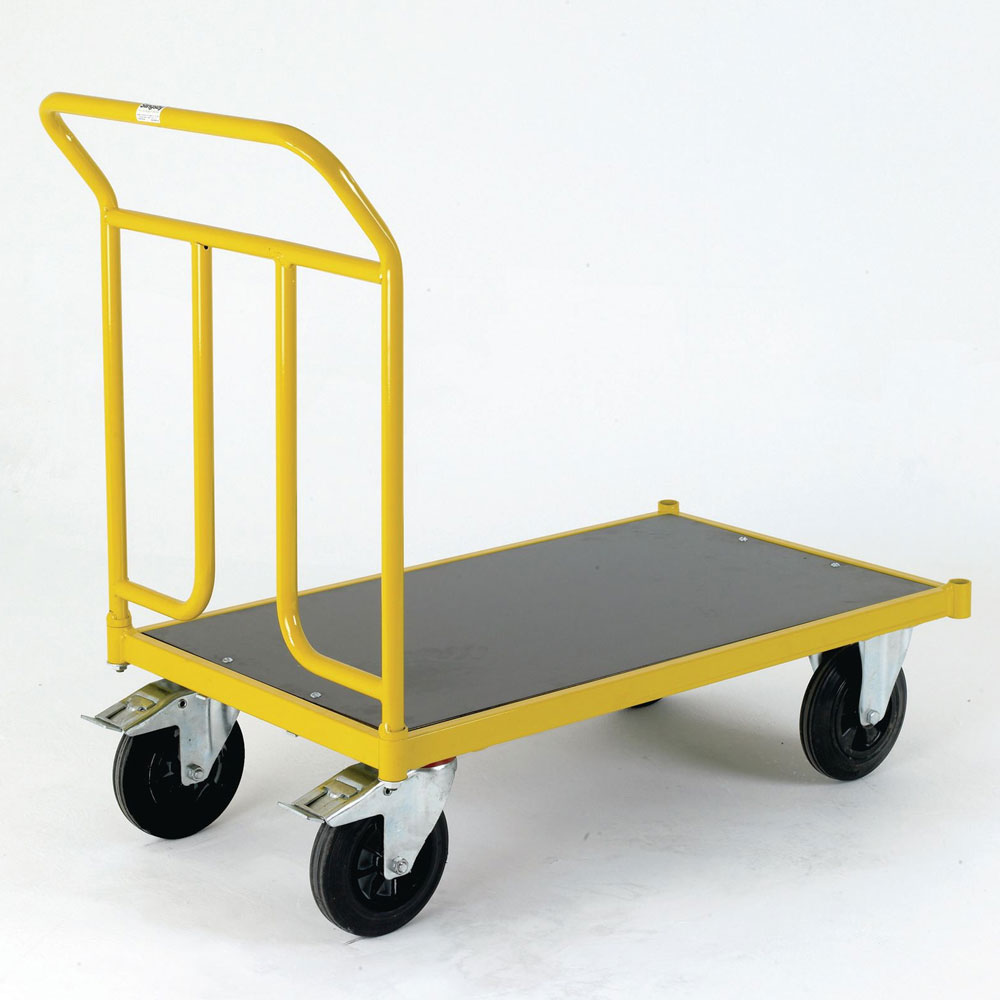 Heavy Duty Platform Truck with 400kg Capacity, Single or Double Ended