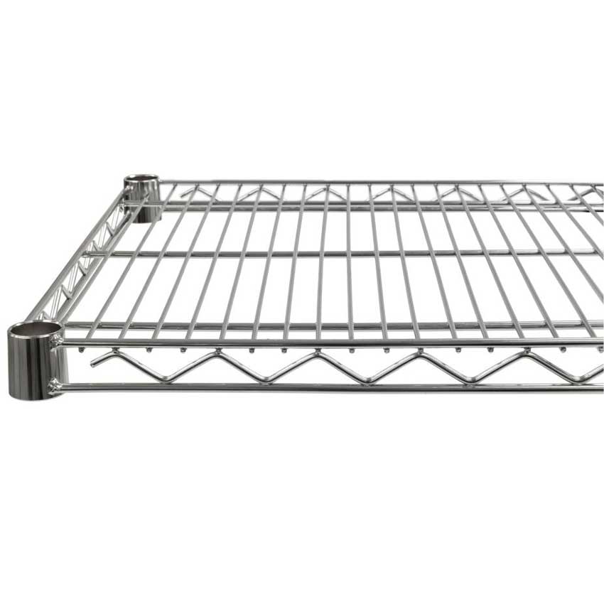 Eclipse Chrome Wire Shelving with 4 Shelves ESE Direct