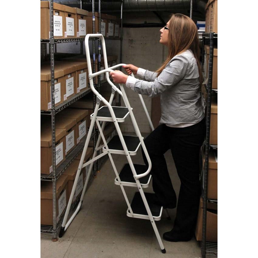 Folding Step Stool with Handrail ESE Direct