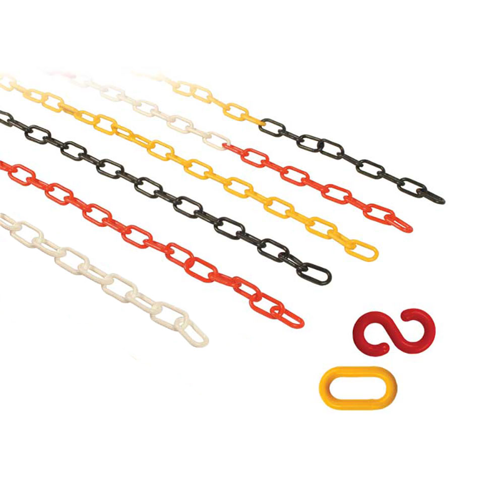 Standard Plastic Chains 24m Packs With S-Hooks & Connector Links