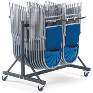 1 Row Low Hanging Storage Trolley for 2000 or 2600 Series Chairs