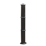 H/D Removable Steel Core Bollards with Black Sleeves - ESE Direct