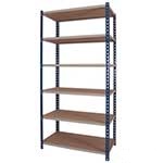 J Rivet Medium Duty Shelving - 6 Shelves 150Kg UDL