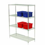 Olympic Chrome Wire Shelving