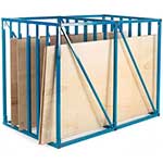 Vertical Sheet Rack with 6 compartments max 2.5m x 1.5m sheets