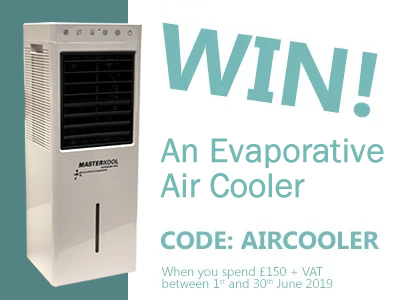 Win an Air Cooler when you spend £150 at ESE Direct with code AIRCOOLER