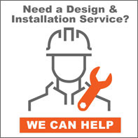 Need a design and installation service? We can help.