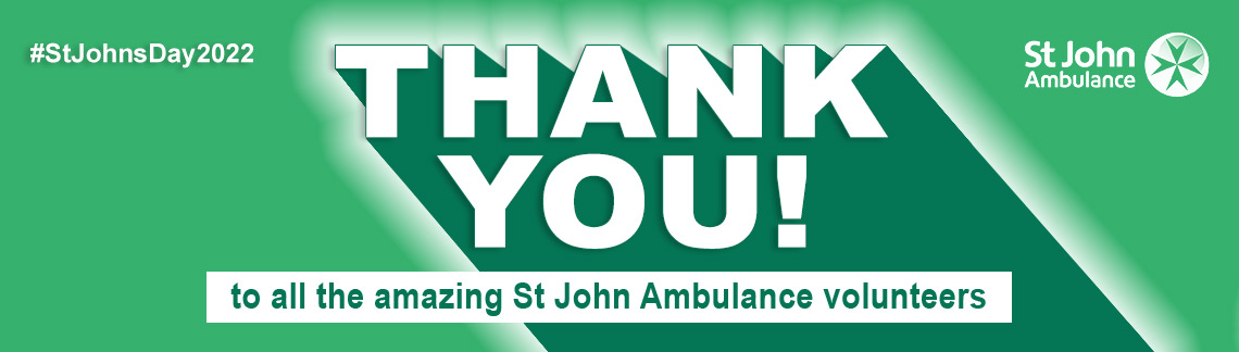 Light up Green to say thank you to all the amazing St John Ambulance volunteers
