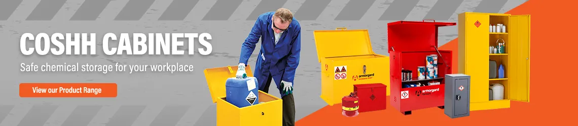 COSHH Cabinets - Safe chemical storage for your workplace