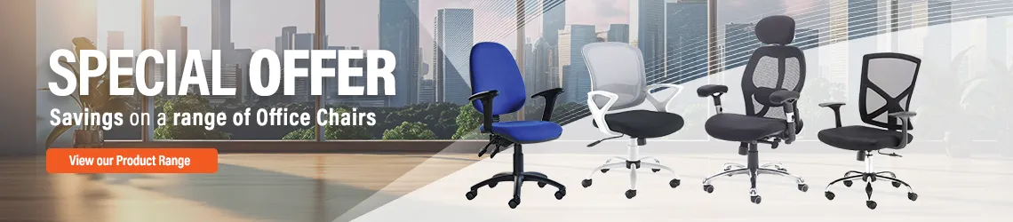 Savings on selected office chairs