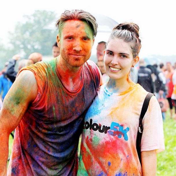 Covered in colur at Colour5K