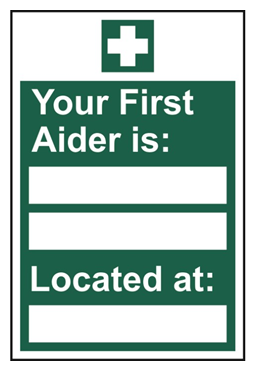 First Aid Sign