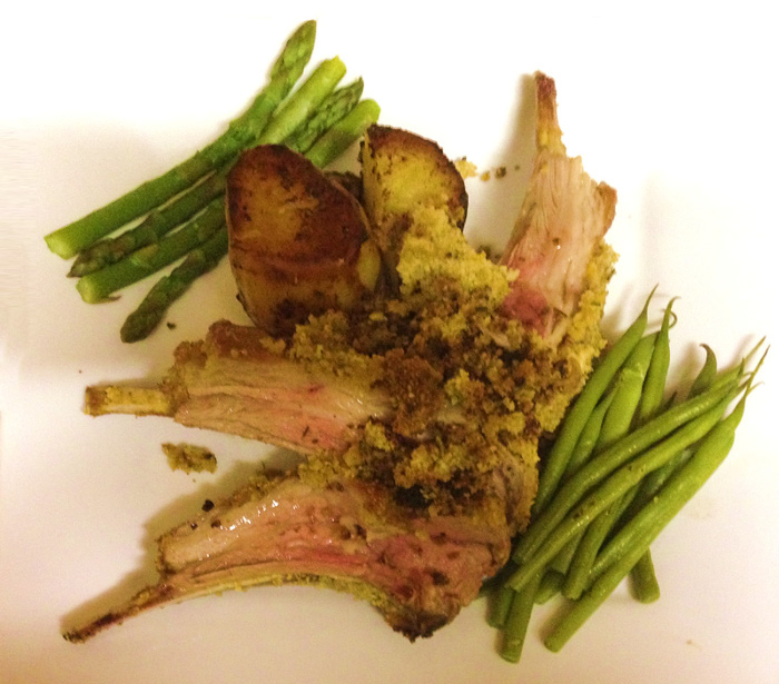 Crusted Rack of Lamb