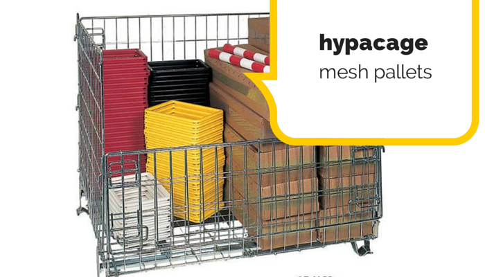 Hypacage mesh pallets