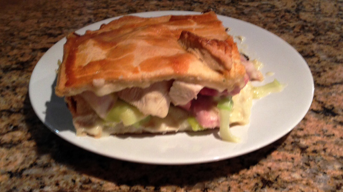 Nick Francis' chicken pie