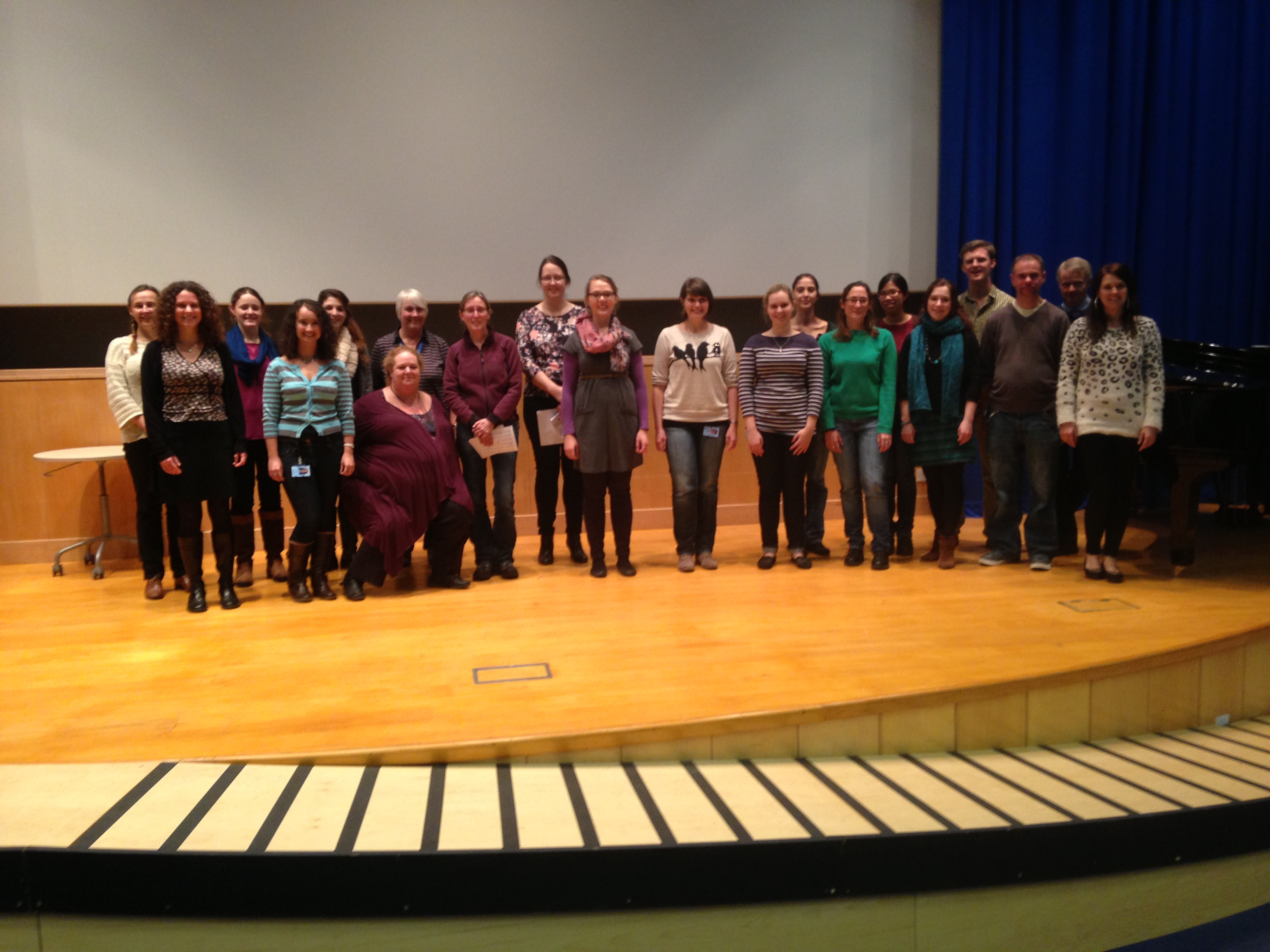 Norwich Research park Choir, Musical Director Debs Whomes